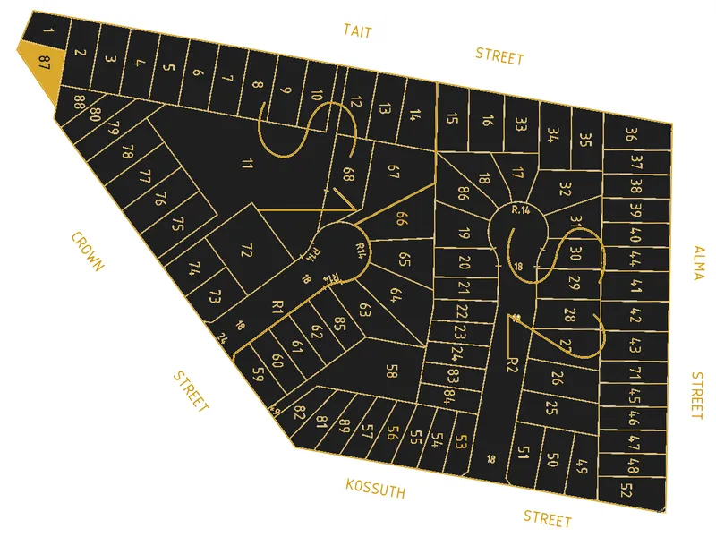 Large corner block for sale - prime location in Crown Street
