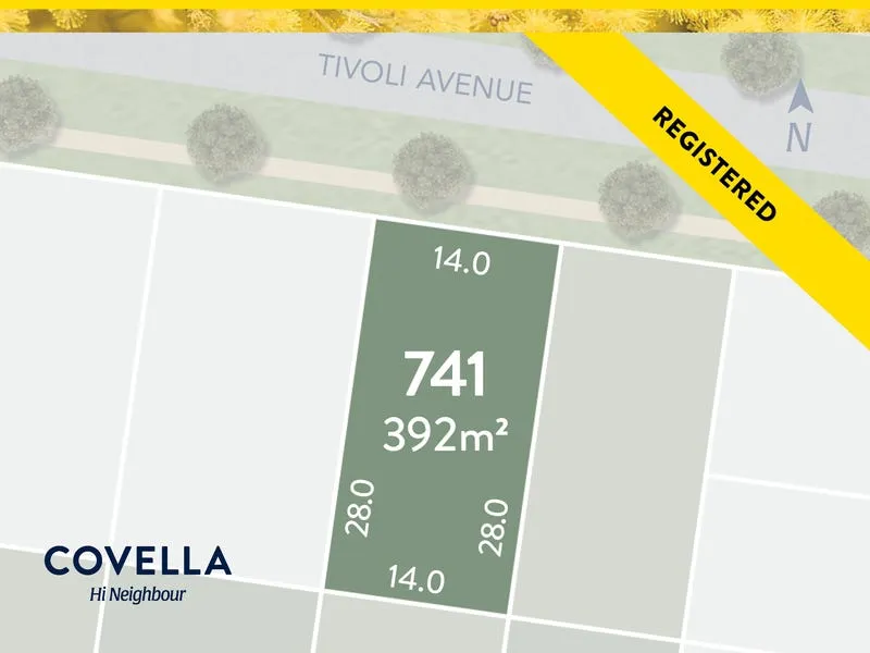 Build as soon as you settle with registered land, available now!