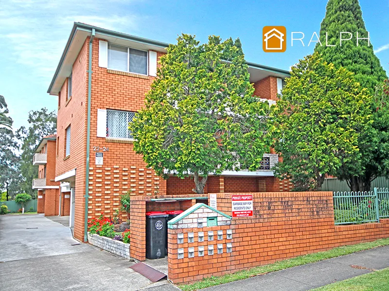 One of Lakemba's most sought after complexes - Located next to beautiful parklands