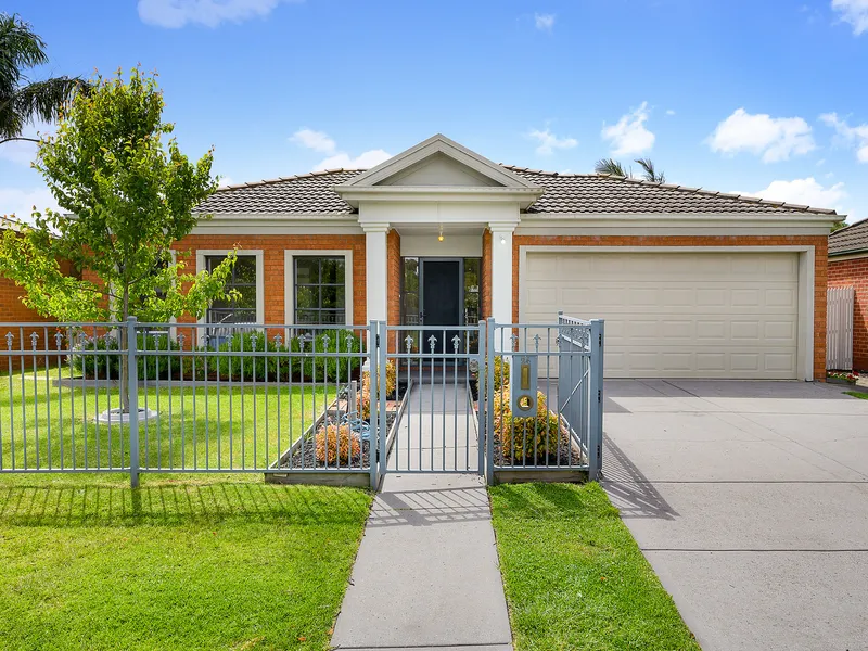 Beautiful Family Living Inside and Out