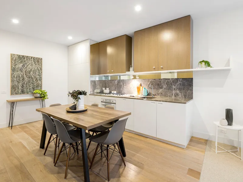 Architecturally awarded garden apartment