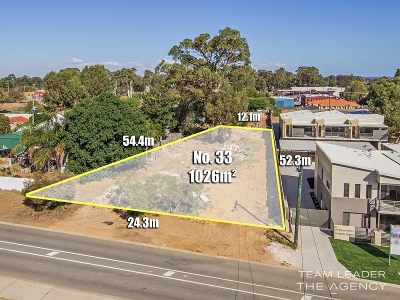 DEVELOP OR BUILD YOUR OWN HOME ON A LARGE BLOCK 1029M2