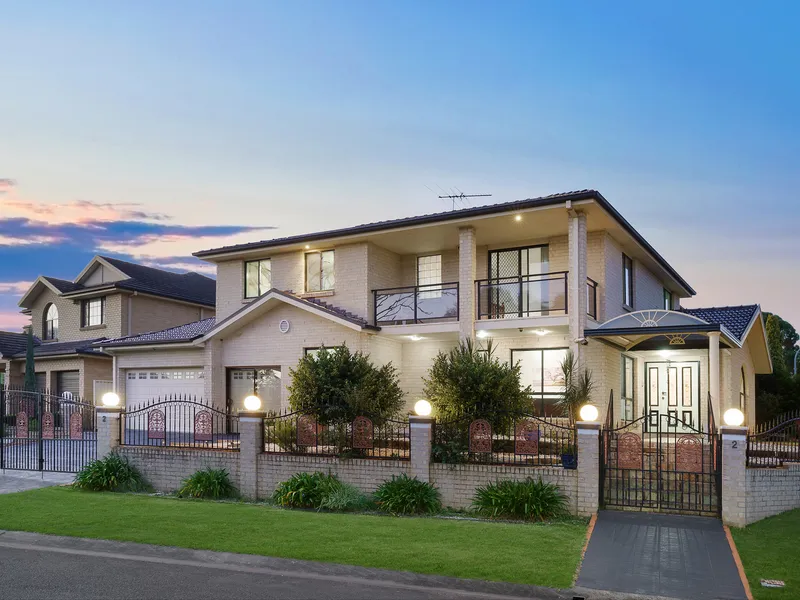 Impressive family home with highly sought-after address