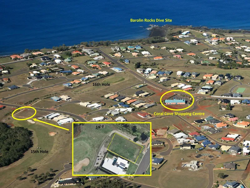 ONE OF THE LAST GOLF COURSE BLOCKS -- ONLY ONE NEIGHBOUR -- ALL SERVICES ON SITE.