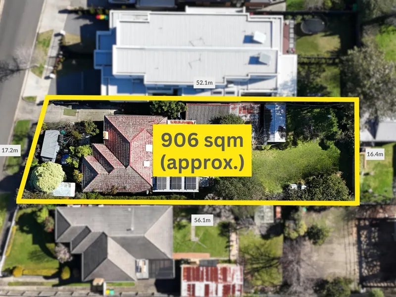 Opportunity on 906sqm approx.