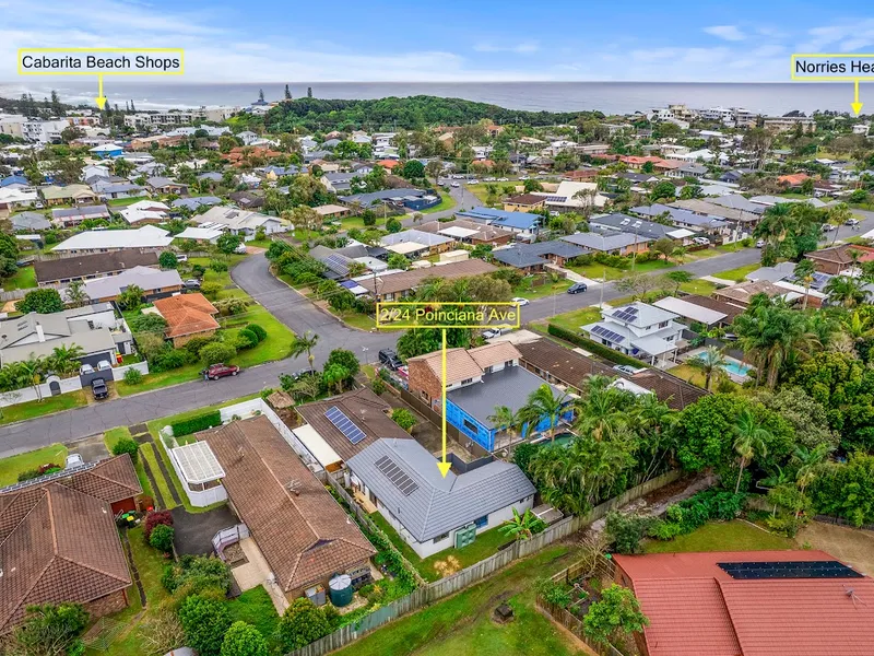 Spacious private duplex in premium location