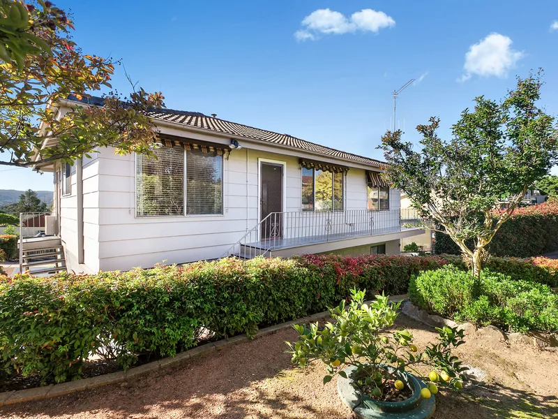 Entry level home set on large north facing block