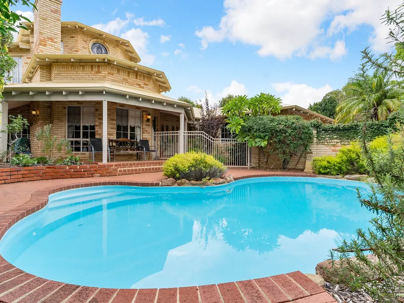 Truly grand and absolutely unique family home.