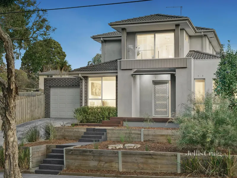 Contemporary family lifestyle directly opposite bushland