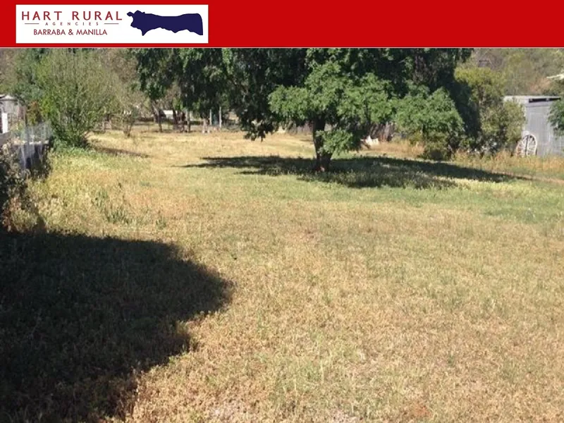 A vacant block of land in a top position