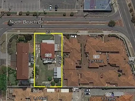 QUADRAPLEX SITE - PLANS FOR FOUR TOWNHOUSES