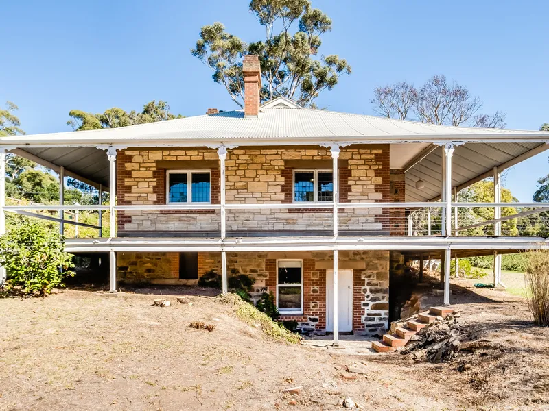 Character Stone Return Verandah Bungalow c1920 – Cellar - 2171m2 Allotment
