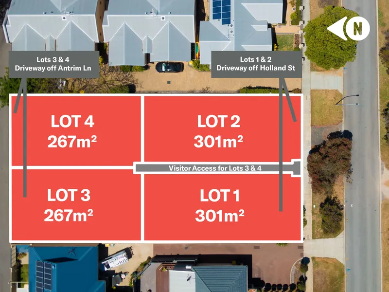 Build your dream! Cheapest land in Fremantle!