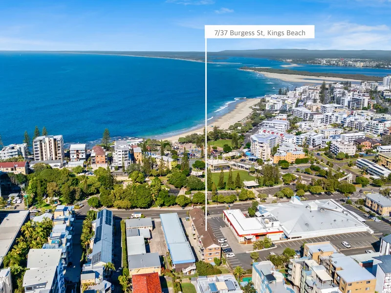 Just a short walk to the Beach