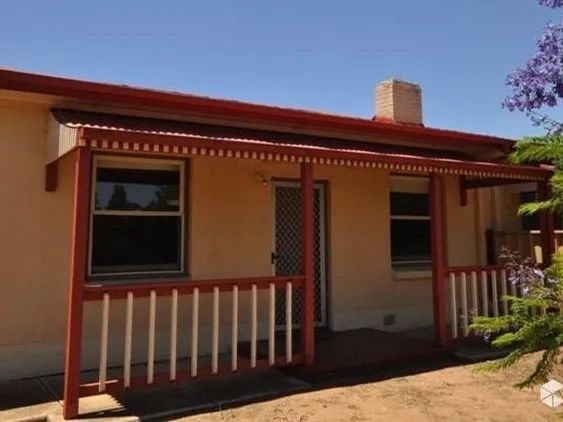 Two bedrooms with low maintenance gardens