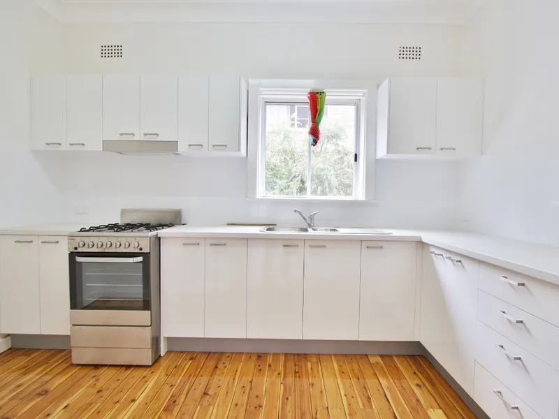 Renovated Kitchen, Good Paint and Polished Timber Floors