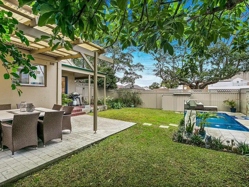 Chic family home with light filled interiors