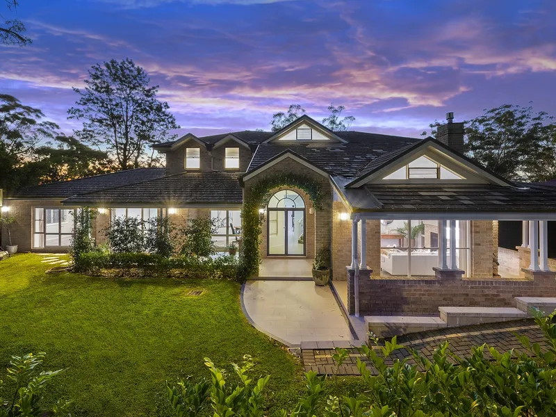Expansive family entertainer in a blue ribbon location