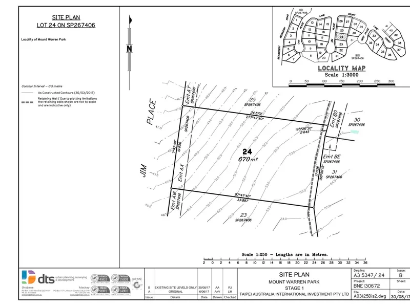OUTSTANDING OPPORTUNITY - Registered flat block, ready to build on