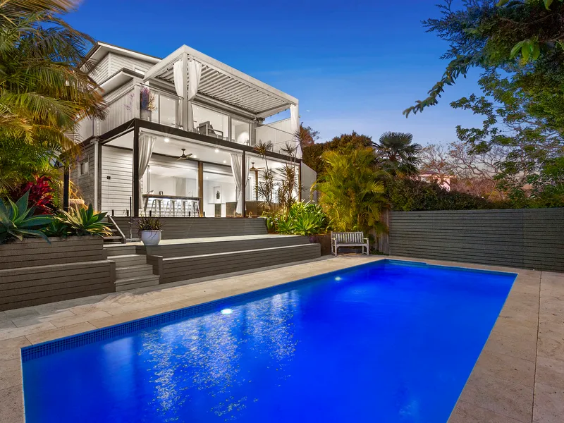 Light drenched exceptional family living