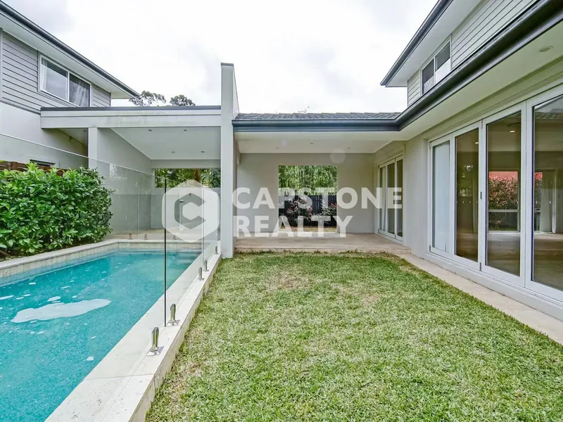 High-end residence exuding modern family living