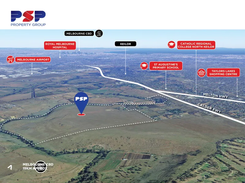 320 acres (approx.) in Keilor North!