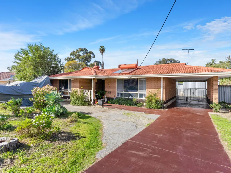 “Stylish inside, huge backyard, parking & shedding for all.”