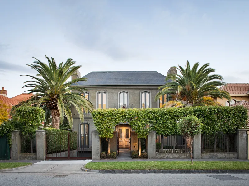 Timeless French Provincial Living in Botanical Oasis with Spectacular Bay Views