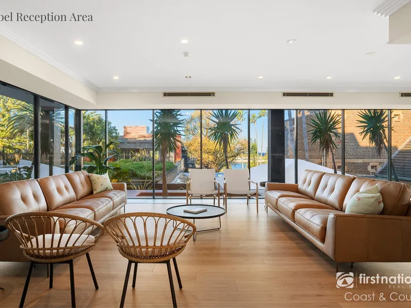 Coastal studio apartment