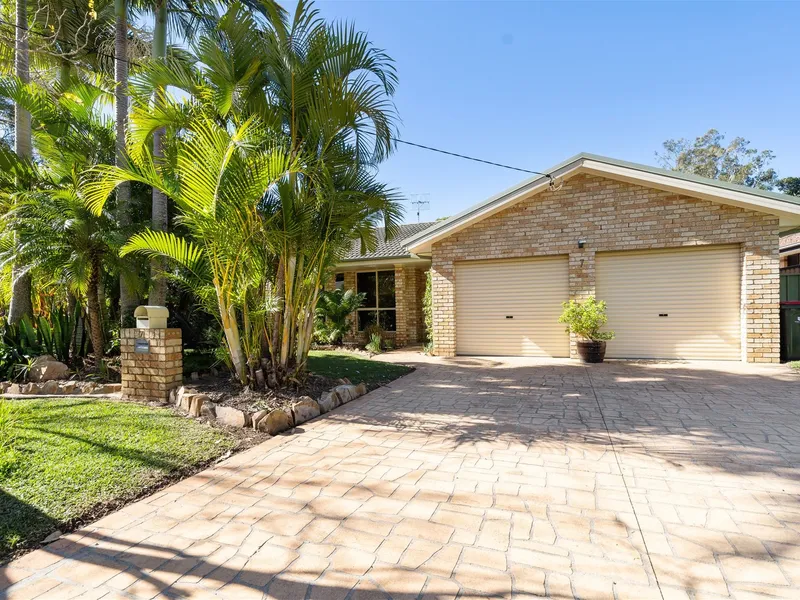 Much-loved family home on an expansive flat block