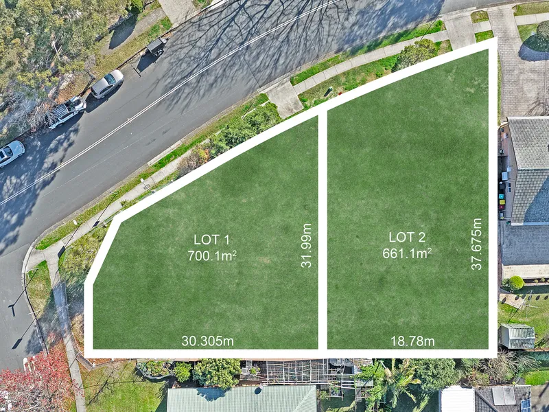 Rare vacant land in sought after West Pennant Hills location