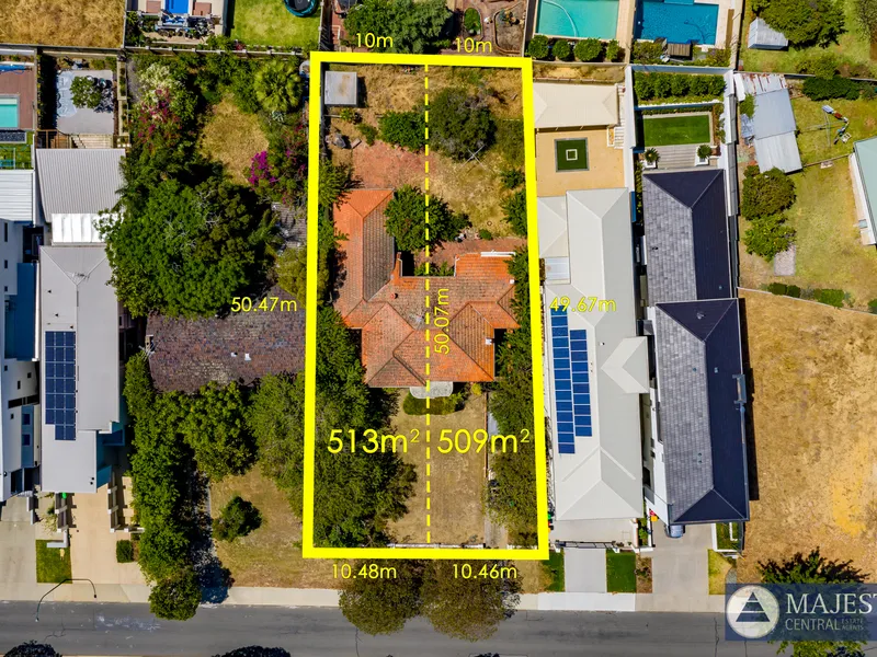 POTENTIAL FOR BEAUTIFUL VIEWS