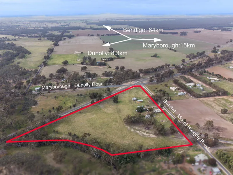 Circa 1930s a slice of Australian history the remains of the Bet Bet dairy farm including Bet Bet cottage.  