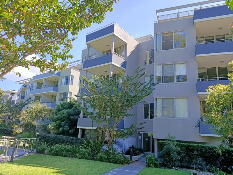 As new  2 bedroom apartment with great view at prime location- only metres from the train station