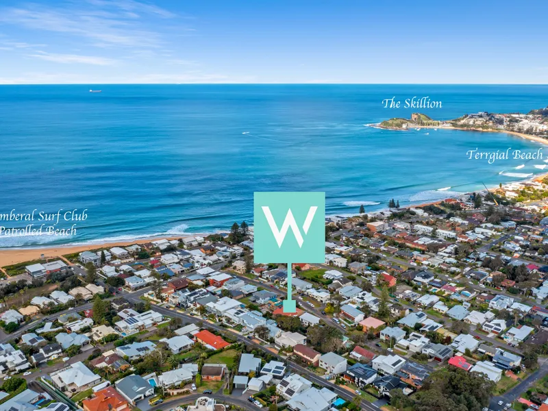 Original townhouse with beach and ocean views