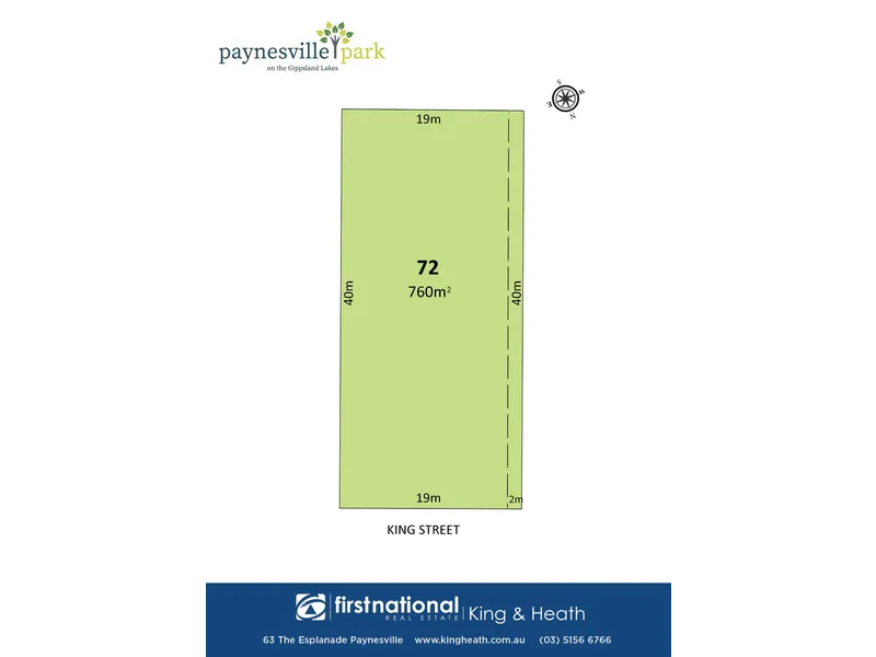 LOVELY NORTH FACING BLOCK