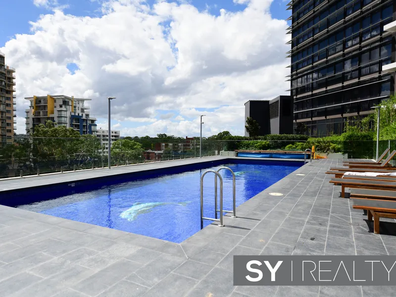 Resort living modern two bedrooms in the heart of Parramatta