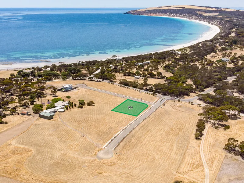 Lot 39 Seaside Land Release Emu Bay 'It's where you want to be'
