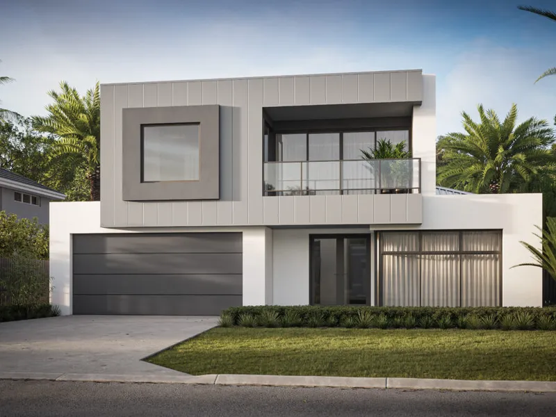 Why buy an old rundown house when you can build this brand-new luxury STREET FRONT double storey home in JINDALEE!