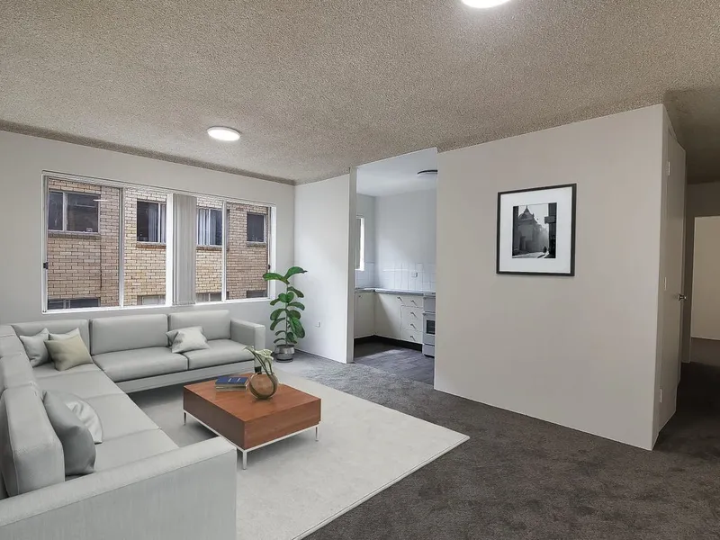 2 bedroom unit with 1 car space in Handy Location!
