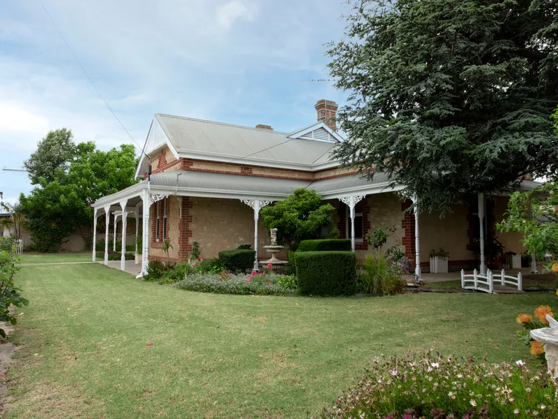 Beautiful federation style stone home