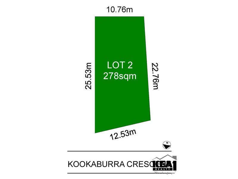 EXCITING NEW LAND -NOW SELLING 278sqm 12.5m street frontage So be quick I don't expect this Block to last