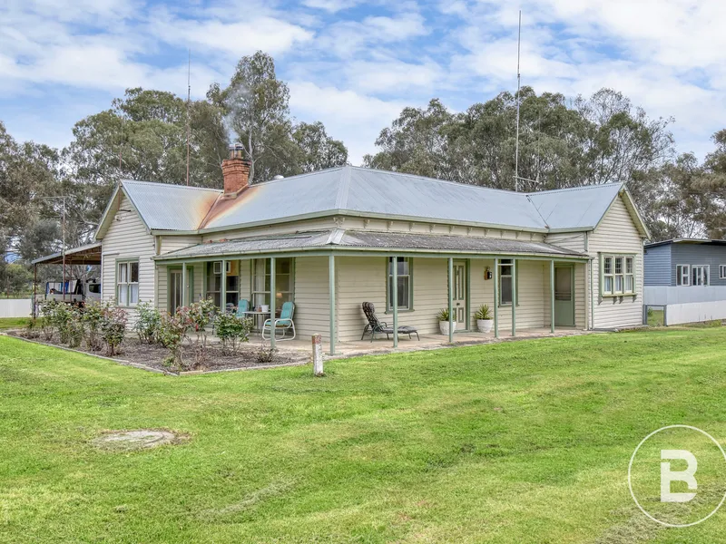 CHARM OF YESTERYEAR WITH TERRIFIC SPACE INSIDE AND OUT