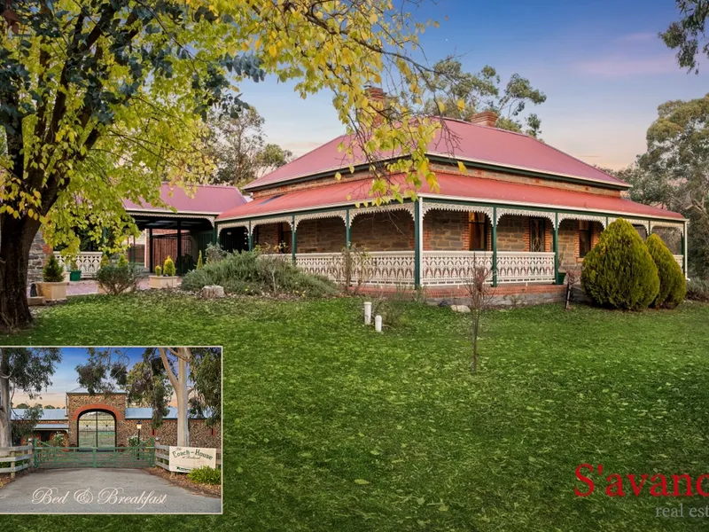 Stone B&B + residence – 16.5 HA