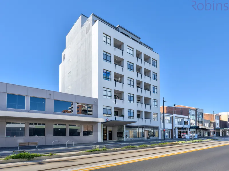 Apartment living in the heart of Newcastle with air-conditioned living space.