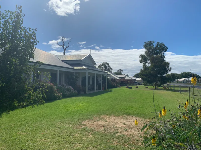 Home among the trees..