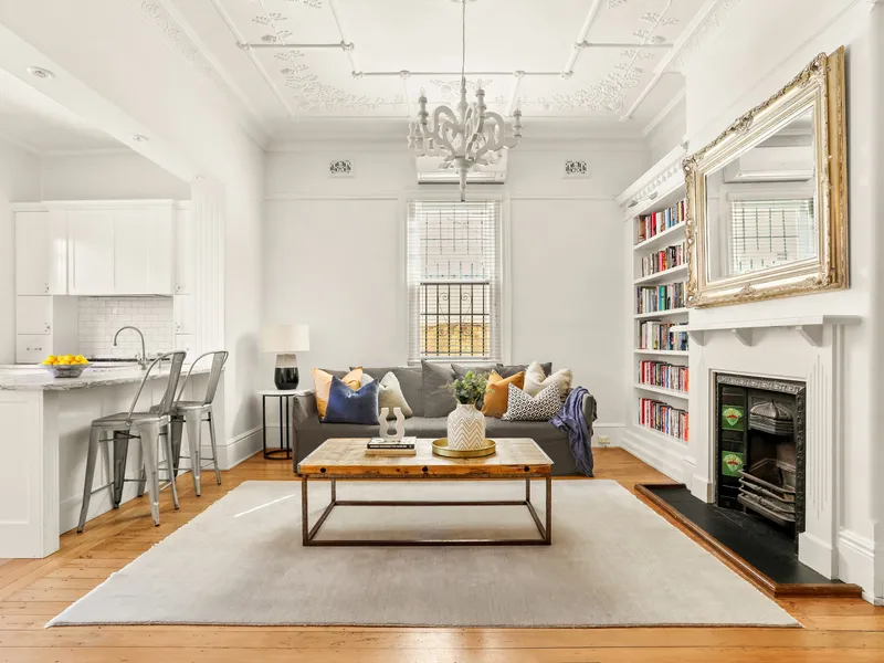 Renovated House-like Apartment, Grand Proportions, Modern Additions in Mansion Conversion of Four