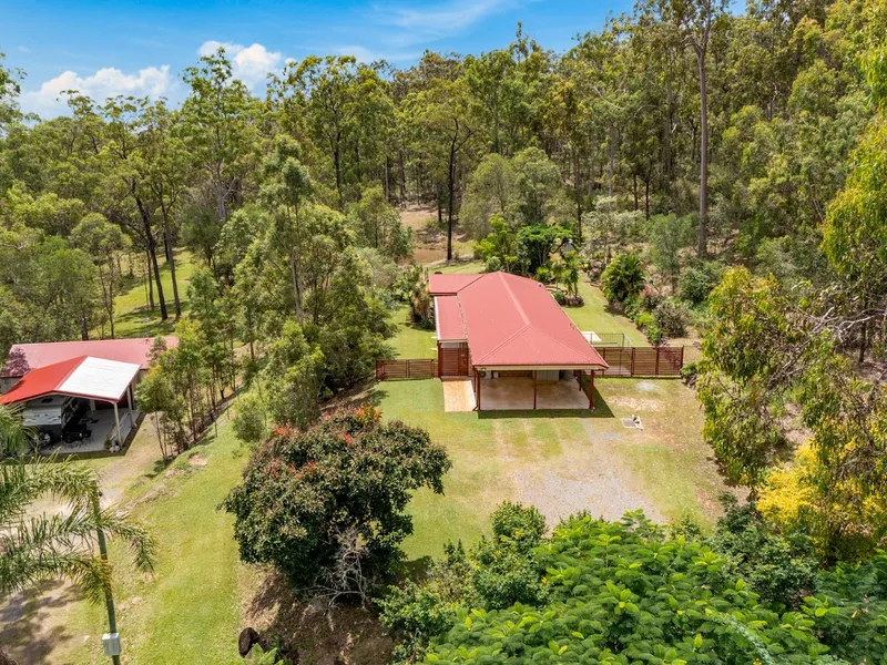 Private home with large shed