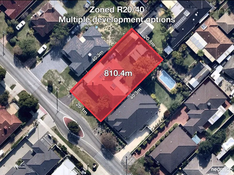 20/40 DEVELOPMENT SITE + HOUSE
