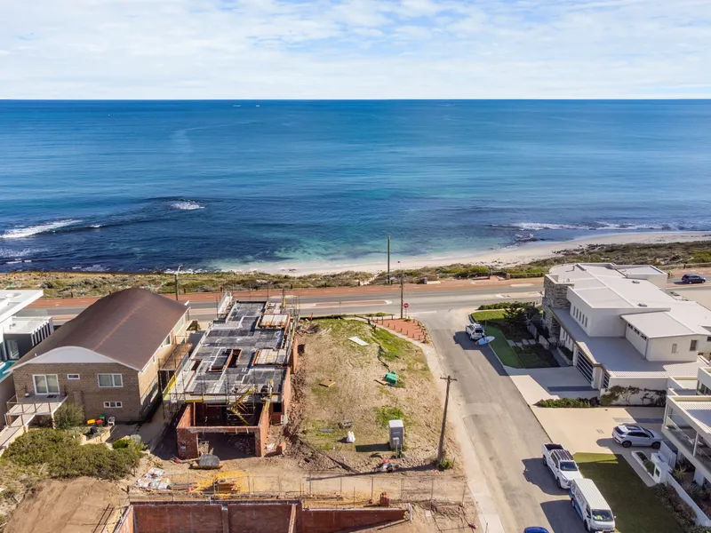 The true meaning of absolute oceanfront.